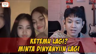 Ketemu Lagi Setelah Setahun Eh Langsung Diminta Nyanyi Lagi 😍  Singing Reaction OmeTV [upl. by Thun]