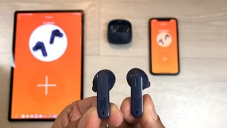 JBL Tune Beam  How to Connect with 2 Different Devices [upl. by Yacano507]