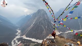 ༄།།གནས་མཆོག་ལ་ཕྱི་རྗེ་བརྩུན་མི་ལ་རས་པའི་སྒྲུབ་གནས།། ལ་ཕྱི་ཟེ་ཕུག Highest Cave of Milarepa in Lapchi [upl. by Salta459]