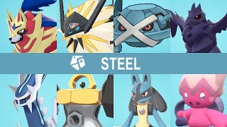 NEW All Steel Type Pokémon  Gen1 – 9  Full Pokedex  4K [upl. by Ayanal98]