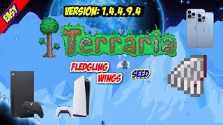 Terraria Fledgling Wings Seed  Ps5 Mobile Xbox [upl. by Suoicerp]