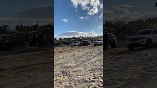 Hemi jeep vs fj cruiser race sand drags [upl. by Jamilla]