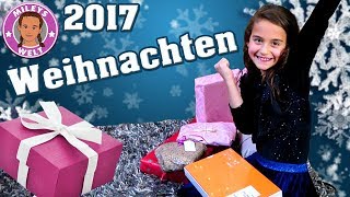 Unser Weihnachten 2017  Bescherung mit Geschenken unterm Weihnachtsbaum 2  Mileys Welt [upl. by Montano]