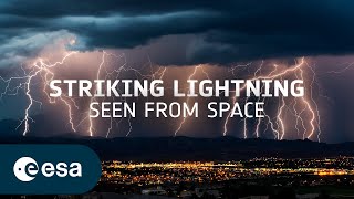 Striking lightning from 36 000 km away [upl. by Allerie]