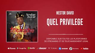 Nestor David  Quel Privilege Son Officiel [upl. by Neehsas980]