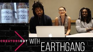 EarthGang break down the many messages in the Liquor Store video on Creators Cut [upl. by Anilegnave]