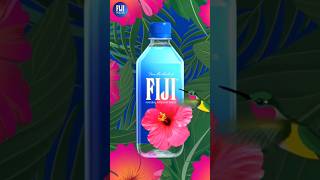 Fiji water Vs Regular water 💦💦 Natural 100 water ytshorts facts amazing shorts [upl. by Ecirtram]