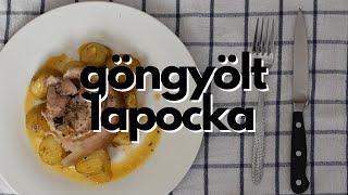 Göngyölt lapocka  konyhavilág [upl. by Asecnarf]