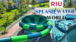 I Was Scared😫 Splash World Hotel Riu Montego Bay [upl. by Atteuqnas]