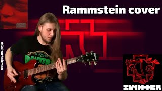 Rammstein  Zwitter guitar cover [upl. by Aretahs60]