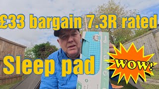 £33 bargain 73R Sleep pad [upl. by Nhor]