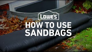 How To Use Sandbags to Prevent Flooding  Severe Weather Guide [upl. by Htial]