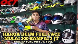 HARGA HELM KYT FULL FACE TERBARU REVIEW  HARGA HELM KYT FALCON DAN TT COURSE REVIEW [upl. by Adnema]