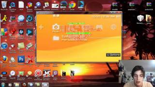 Custom Themes on PSP Custom FirmwareLight CFW 660 Download [upl. by Belicia]