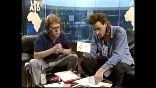 BBC Interview  Bob Geldof FUND APPEAL 1 BBC  Live Aid 7131985 [upl. by Belldas135]