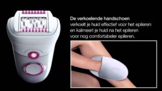 BRAUN Epileerapparaat  Ladyshave  Epilateur  Ladyshave  Productvideo Vandenborrebe [upl. by Eltsyrhc]