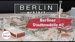 Berliner Stadtmodelle 2  das DDR Planmodell quotZentrum OstBerlinquot [upl. by Jones]