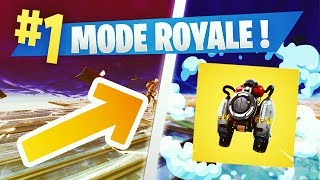 SKYBASE SUR LE NOUVEAU MODE quotCOUP DE POMPEquot AVEC LE ROYALISTE  Fortnite BR [upl. by Zahara]