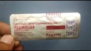 Eofil Forte Tablet  Diethylcarbamazine Citrate and Chlorpheniramine Maleate Tablets  Eofil Forte [upl. by Enelehs]