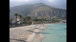 Places to see in  Palermo  Italy  Mondello beach [upl. by Bierman]