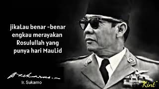 Pidato Presiden Soekarno pada Maulid Nabi Muhammad SAW dikala itu [upl. by Sapienza]