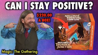 Can I Stay Positive Playing The 220 Collector Booster Box Game  Magic The Gathering [upl. by Naujled]