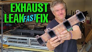 Budgetfriendly Diy Fix For F100 Exhaust Leaks [upl. by Carver]