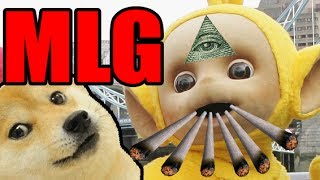 MLG  Teletubbies The Lion and the Bear [upl. by Eitsim]