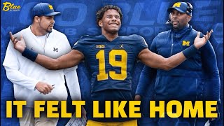 2025 Michigan Commit Eli Owens joins  Michigan felt like HOME [upl. by Dielle603]