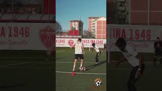 KONATE NON FA PASSARE NULLA 🧱1v1arenaskillsfootballsoccerfootballskillsitalyliverpool [upl. by Anaehs]