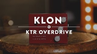 Klon KTR Overdrive  Reverb Demo Video [upl. by Weldon]