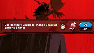 How to change Beascuit options 5 times Cookie Run Kingdom [upl. by Natanoj]