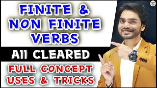 Finite And Non Finite Verbs  Finite And Infinite  English Grammar  Verbs In English Grammar [upl. by Arrat]