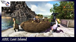 Taming Hesperornis For Golden Eggs amp Setting Up A Hatchery  ARK Lost Island 24 [upl. by Dennie]