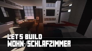 Minecraft  Möbel Tutorial  Modernes WohnSchlafzimmer 5 Haus Nr 9 [upl. by Demetrius256]