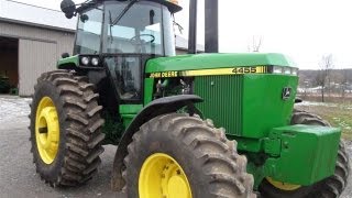 1991 JD 4455 Tractor with 33 Hours Sold for 155000 [upl. by Belamy429]