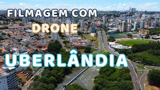 Filmagem com Drone em Uberlândia Gávea Drone [upl. by Ynaffital171]