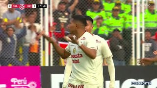 😳😲 GOL ANULADO DE EDISON FLORES  Los Chankas CYC vs Universitario  Liga1EnFOX [upl. by Vida]