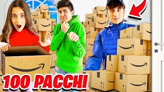 SOPRAVVIVIAMO A 100 PACCHI MISTERIOSI DI AMAZON PER 24H📦 [upl. by Beasley]