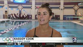 Kassidy Cook still battling shoulder injury as Olympic Trials approach [upl. by Oad]