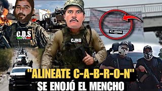 🚨quotALINEATE CABRÓNquot El Mencho ENVÍA Recado Al Mayito Flaco En Sinaloa mexico noticias sinaloa [upl. by Nylirehc]