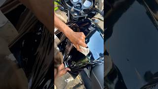 😱 bike lamination😱 automobile fullwrapping bike hondabike fullwrap modified wraping [upl. by Meluhs]