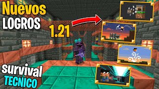 COMPLETE Todos los Logros de la 121 Minecraft Bedrock [upl. by Hurless]