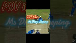 Ms Dhoni wicket keeping🔥shorts cricket dhoni wicketkeeping viralvideo [upl. by Brenna519]