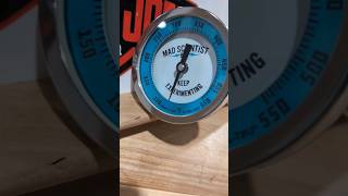 MadScientistBBQ branded Tel Tru Thermometer for smokers unboxing shorts [upl. by Nueovas]