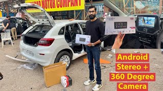 Installing Caskas Android Stereo  360 Degree Camera On Maruti Baleno  Dhanbad Motors  Caska [upl. by Lefton]