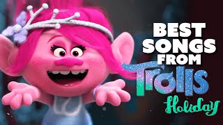 Best Songs from Trolls Holiday ft Anna Kendrick amp Justin Timberlake  TUNE [upl. by Inol]