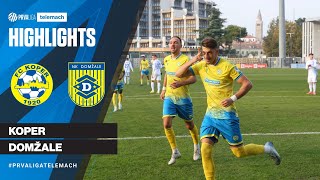 Koper 4  0 Domžale  15 krog 202425 PrvaLigaTelemach [upl. by Asirralc188]