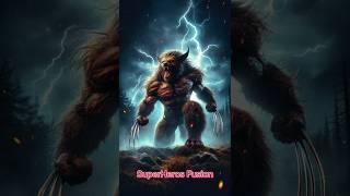 Incredible Superheros and Animals Fusion 🤯🧬  Unstoppable Powers shorts hybrid [upl. by Misti]