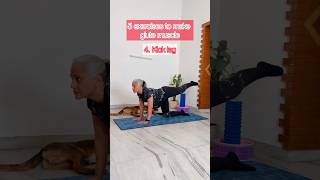 5 Exercises to make glute muscle video youtube dance neerusaini fitness bollywood glutes [upl. by Jami]